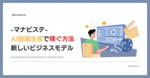 AI動画生成で稼ぐ方法：新しいビジネスモデル